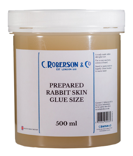 Roberson Rabbit Skin Glue Prepared Size 500 ml
