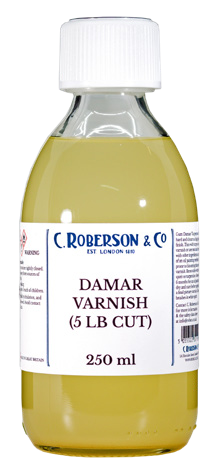 Roberson Damar Picture Varnish 5lb Cut 500ml