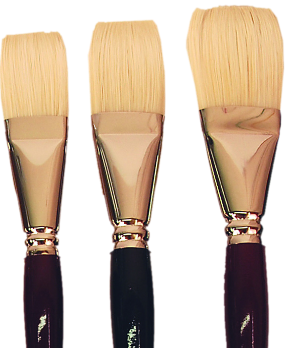 Roberson Hog Brush Bright Series 41B Size 7