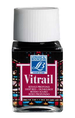 Lefranc et Bourgeois Vitrail Transparent Paint For Glass 50 ml Orange/Yellow