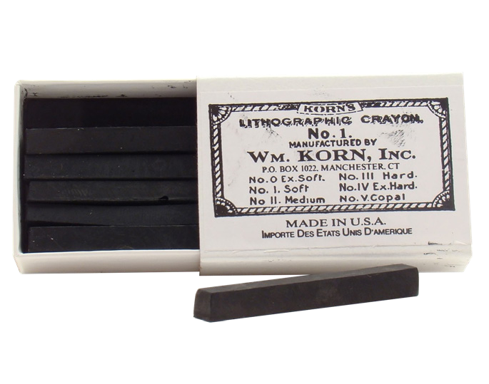 Korns Litho Crayon No 1 Soft