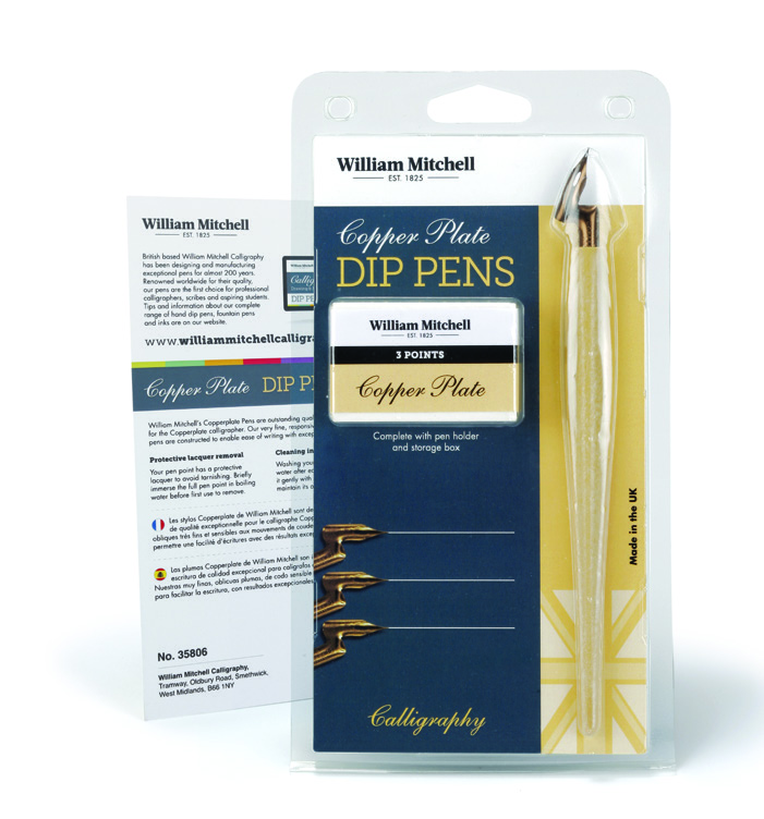 Mitchell Script Dip Pens Set