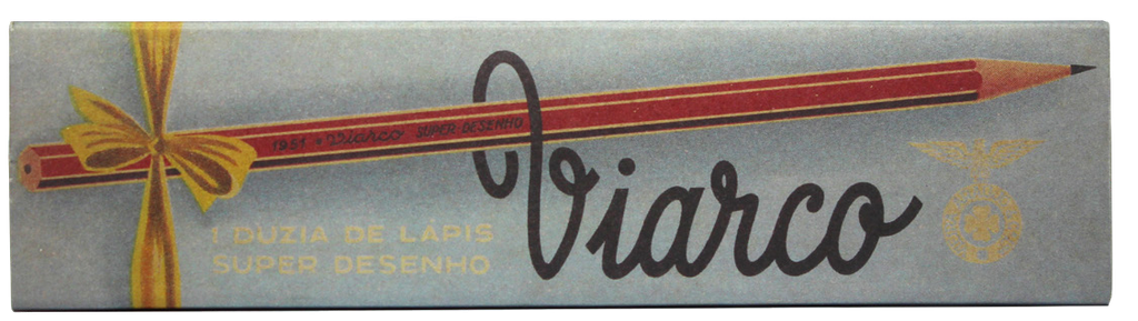 Viarco Vintage 3000 Grey Box HB x 12 pencils pencils