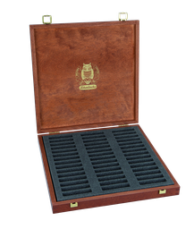 [SC77945] Schmincke Pastel Dark Wood Box CR For 45 