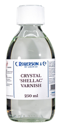 [CR77314H] Roberson Crystal Shellac Varnish 250 ml