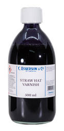 [CR92015J] Roberson Straw Hat Varnish 500 ml