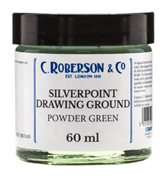 [CR01003] Roberson Silverpoint Drawing Ground Powder Green 60 ml